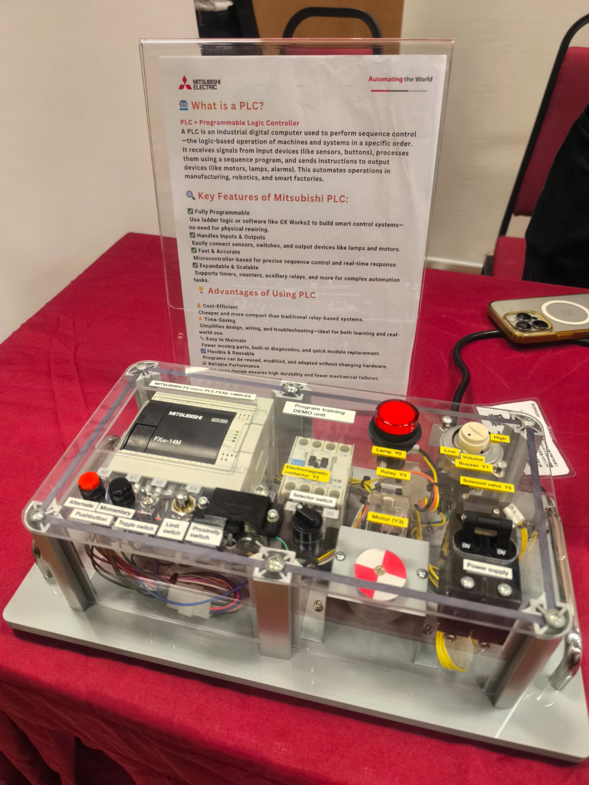 Demo Kit 1 – MELSEC F-Series PLC
