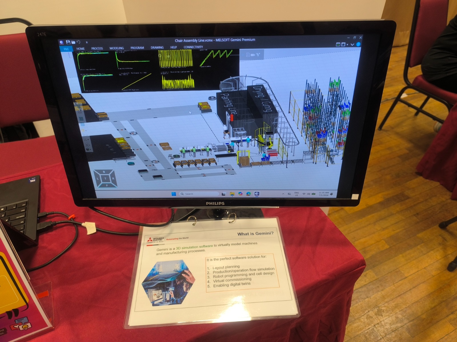 Demo Kit 3 – MELSOFT Gemini Simulation Software
