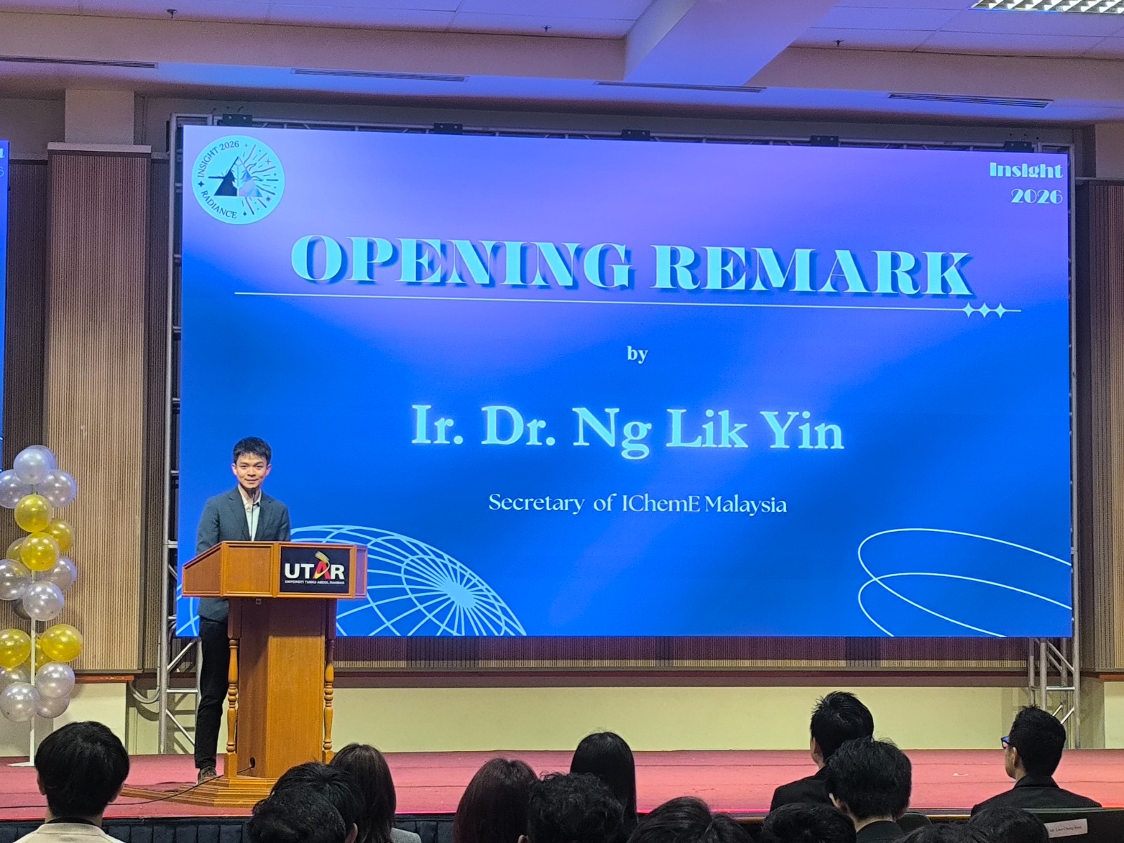 Opening Remark 2 – Ir. Dr. Ng Lik Yin